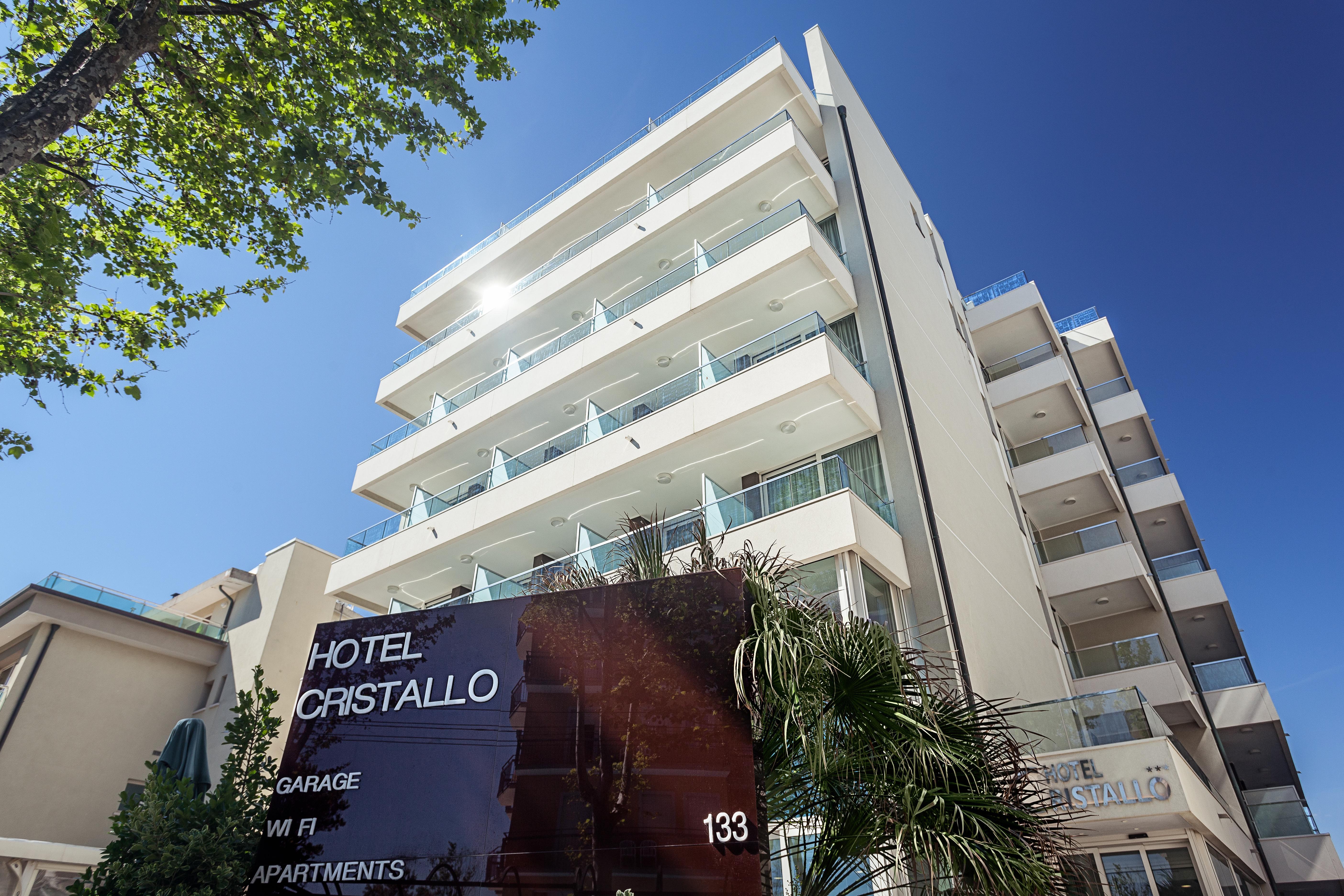 Hotel Cristallo Rimini Esterno foto
