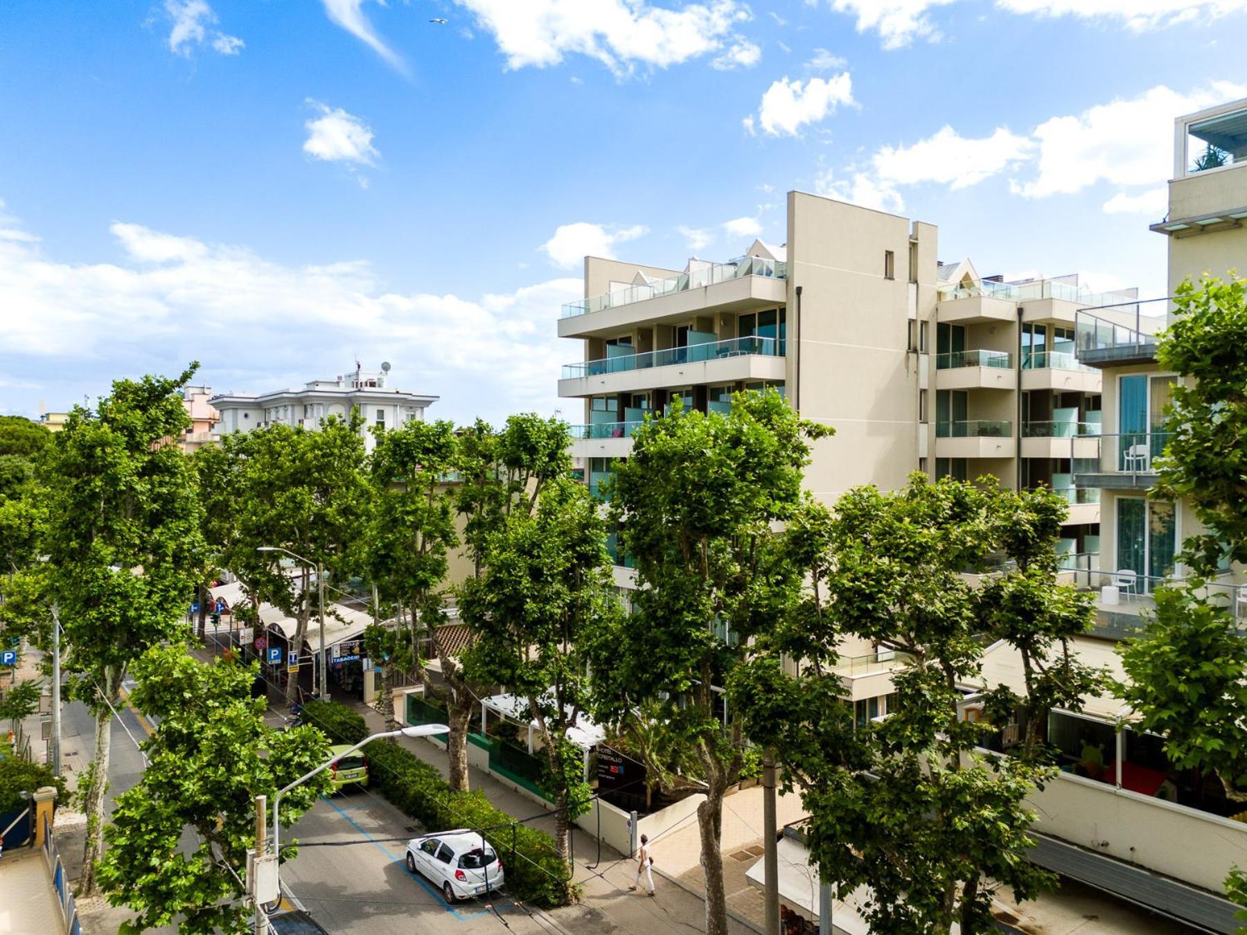 Hotel Cristallo Rimini Esterno foto